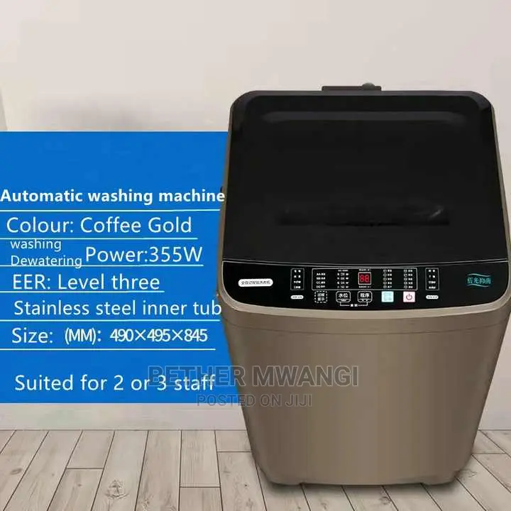 12kgs Automatic Washing Machine With Dyer(LED Touch Screen)