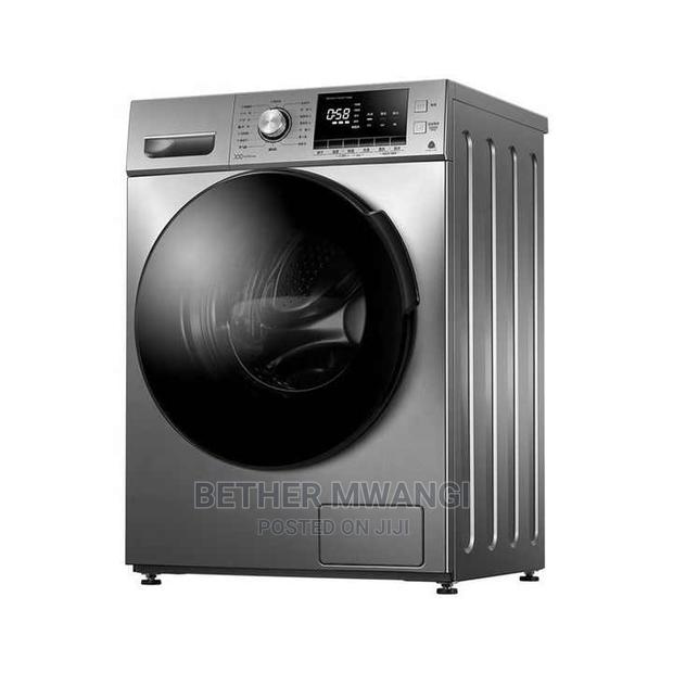 10kgs Front Load Automatic Washing Machine With Hot Dry