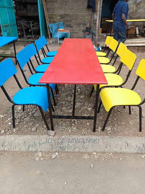 Kindergarten Chairs and Tables - main view