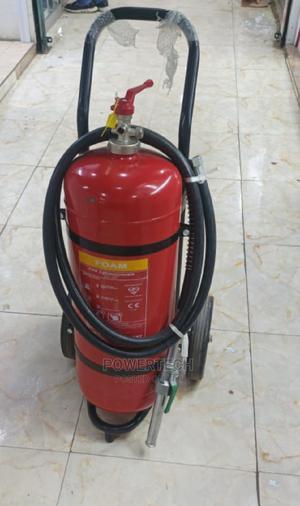25l Foam Trolley Fire Extinguisher. - thumbnail 2