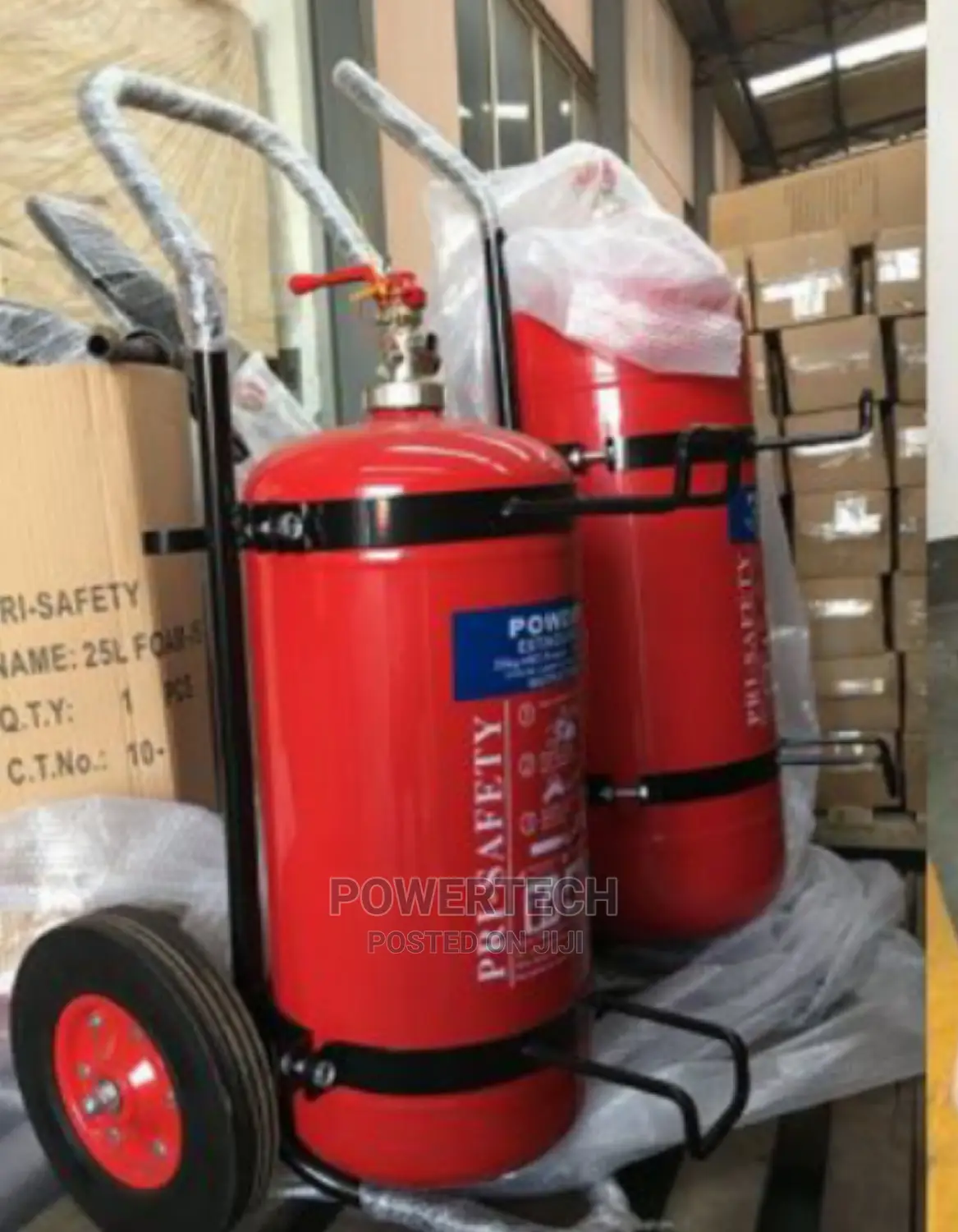 50kg Dry Powder Fire Extinguisher+VAT