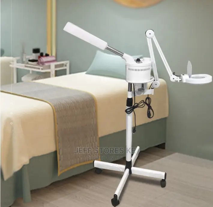 Stand 2 in 1 Facial Steamer With Magnifying Glass 3x