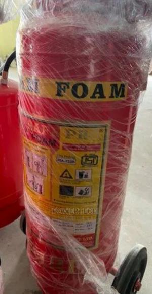 50 Kg Dry Powder Fire Extinguisher Trolley; - thumbnail 2