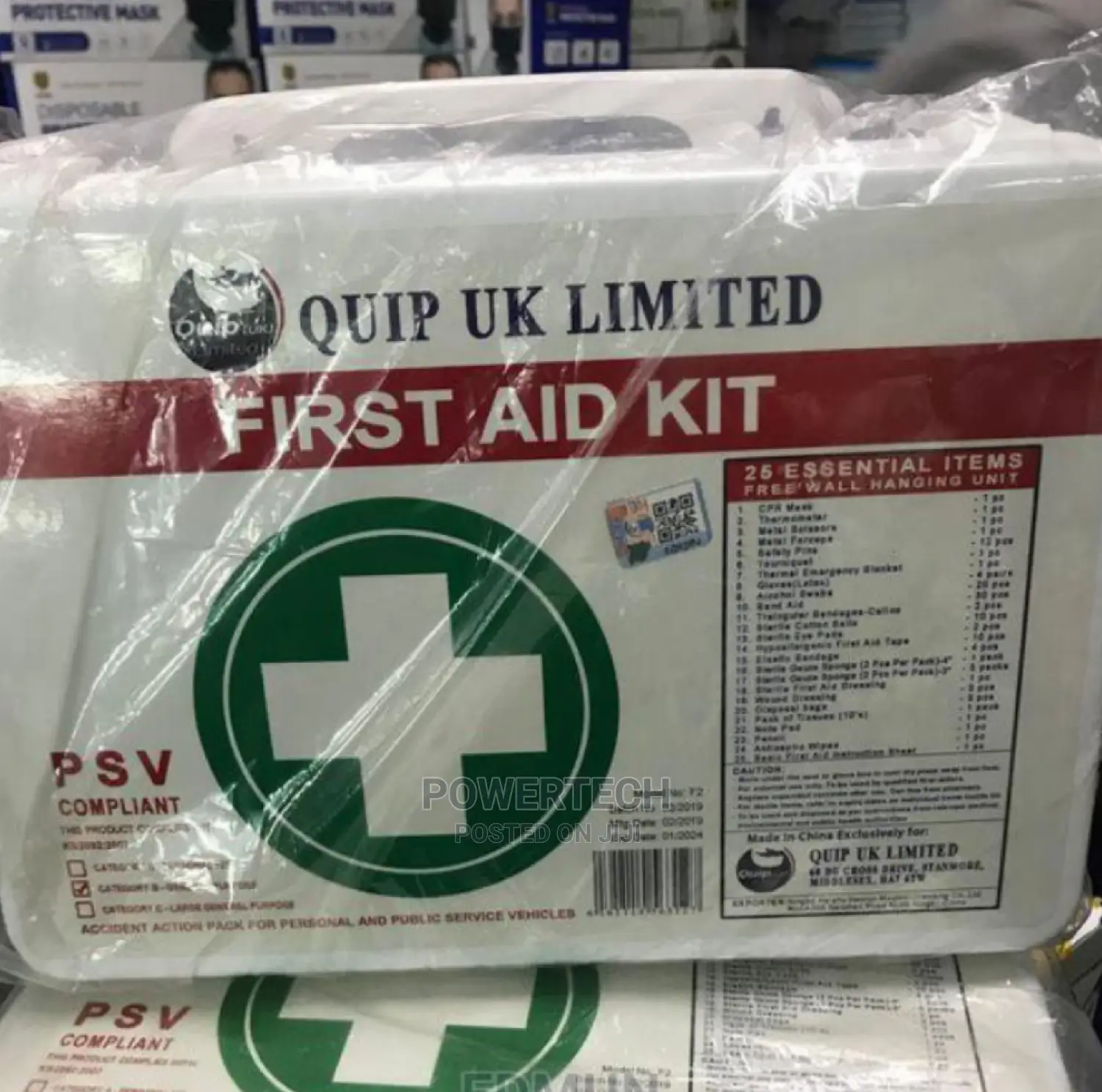 First Aid Kits White;