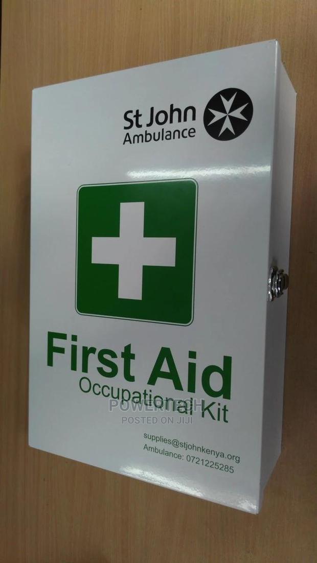 Occupational or Industrial First Aid Kit. - main view
