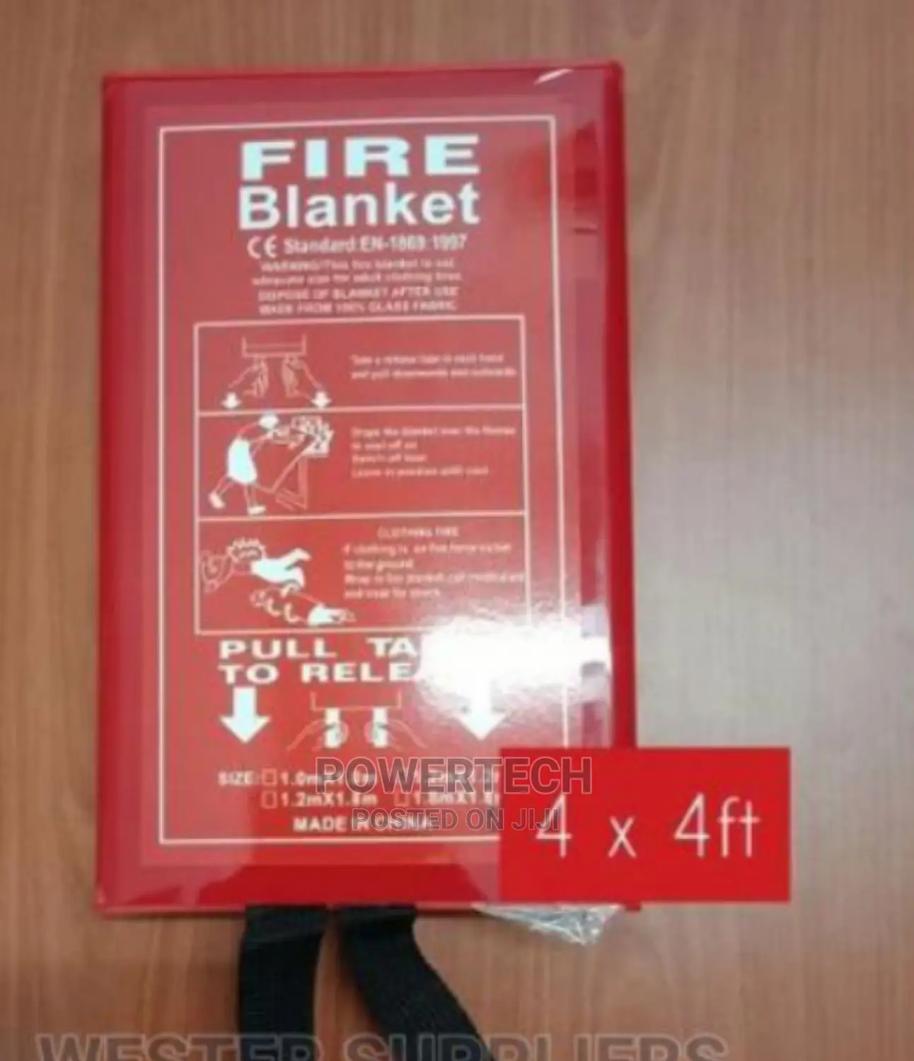 Fire Blankets Available;