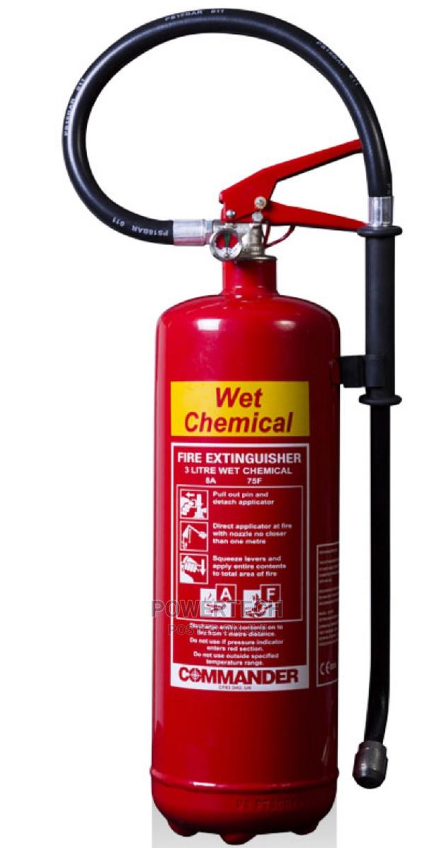 6 Litres Wet Chemical Fire Extinguisher., - main view