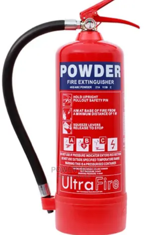 *Fire Extinguishers 4kgs Dry Powder