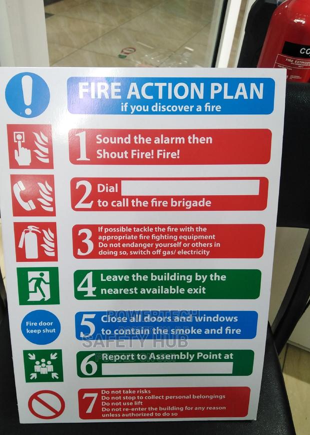 Safety Fire Action Plan;