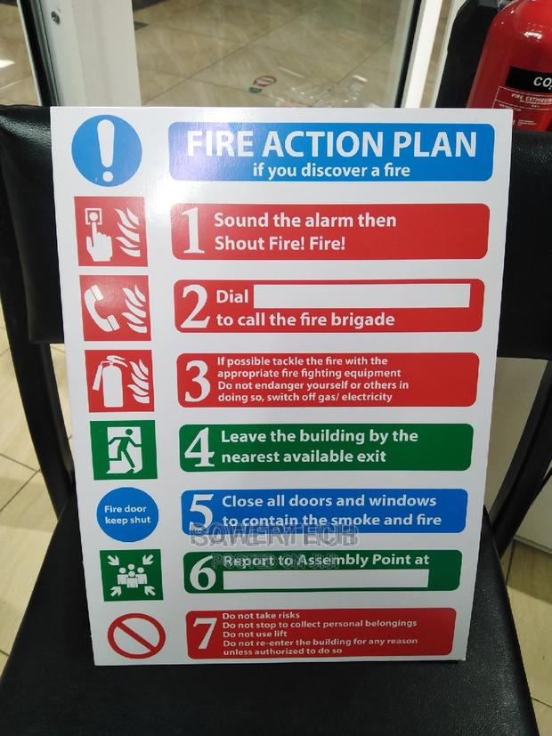 Standard Fire Action Plans