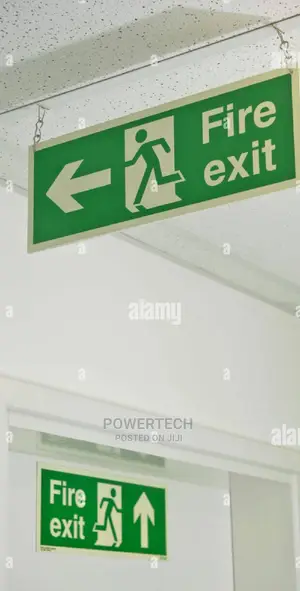 Fire Exits Signs;