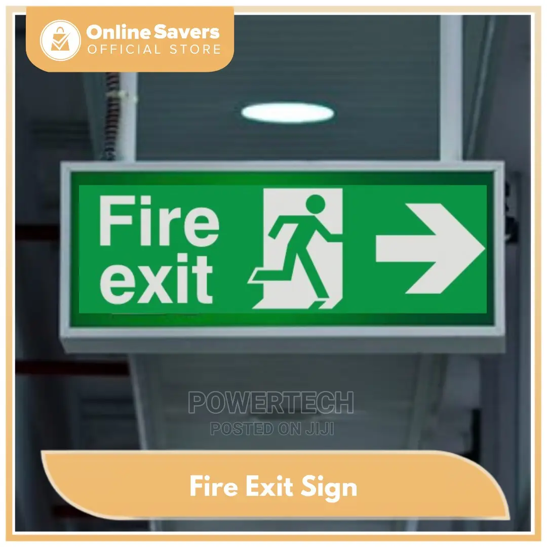 Fire Exit Sign**