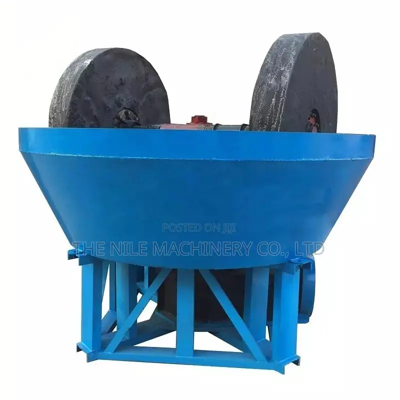 Gold Grinding Equipment, Wet Pan Mill for Gold