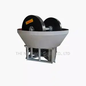Roller Grind Grinding Machine 1600 Wet Pan Mill for Gold