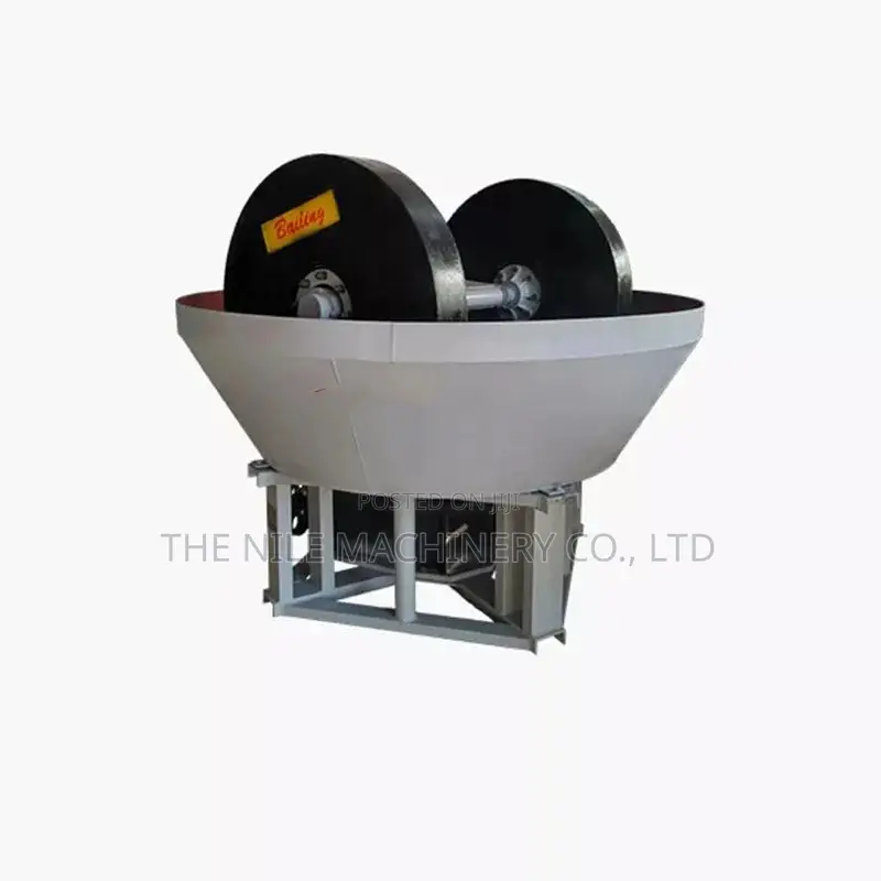 Roller Grind Grinding Machine 1600 Wet Pan Mill for Gold