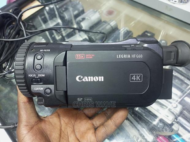 Canon HFG60 Camcorder Livestream - main view