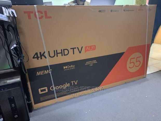 TCL Uhd 55p635 55 Inch P635 Google Tv Edgeless Design - thumbnail 2