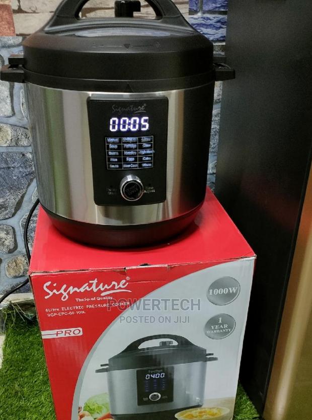 6.0 Ltr Electric Pressure Cooker -Signature - main view