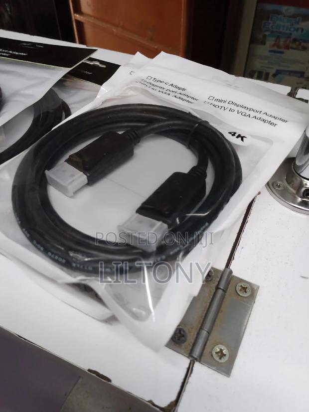 Display Port to Display Port Cable - main view