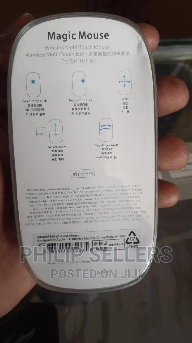 Apple Magic Mouse 3 3th Generation Wireless Bluetooth White - thumbnail 3