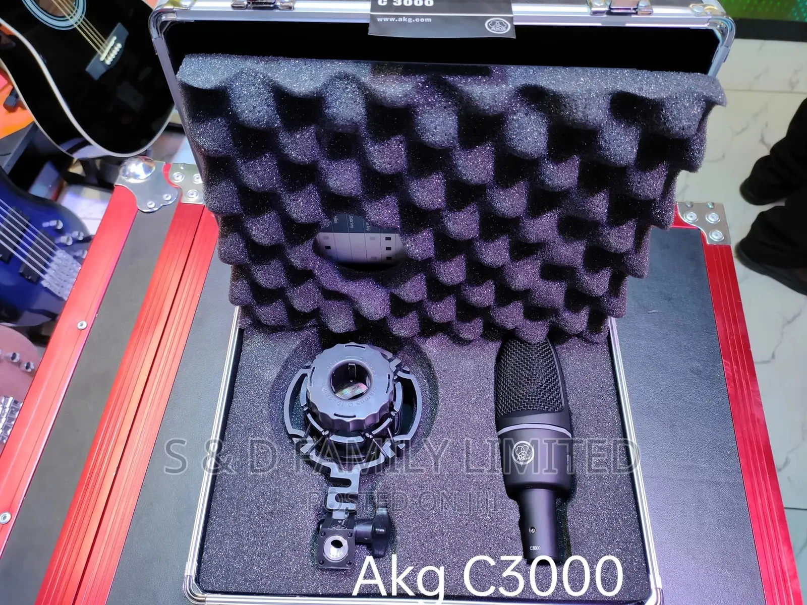 AKG Pro Audio C3000 High-Performance Large-Diaphragm Condens
