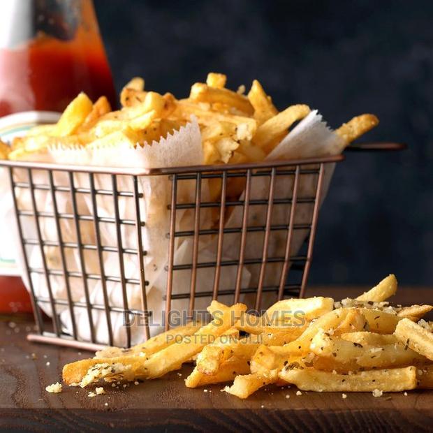 Chrome Rectangular Mini Fry Basket - thumbnail 2