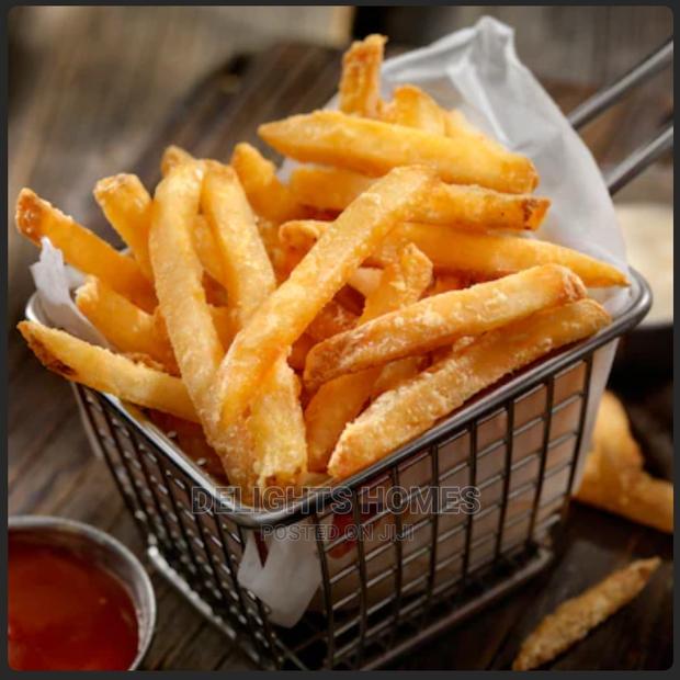 Chrome Rectangular Mini Fry Basket