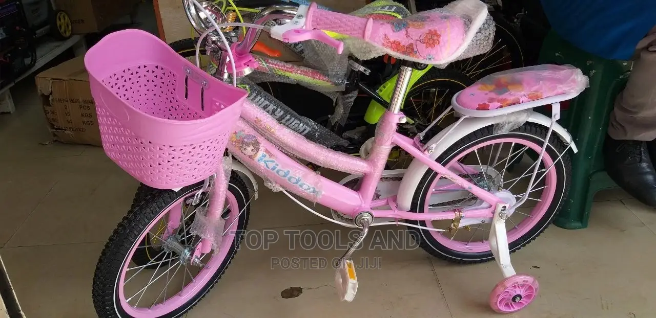 Size 16 Pink Girls Bicycle