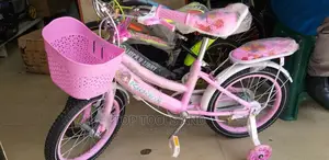 Size 16 Pink Girls Bicycle