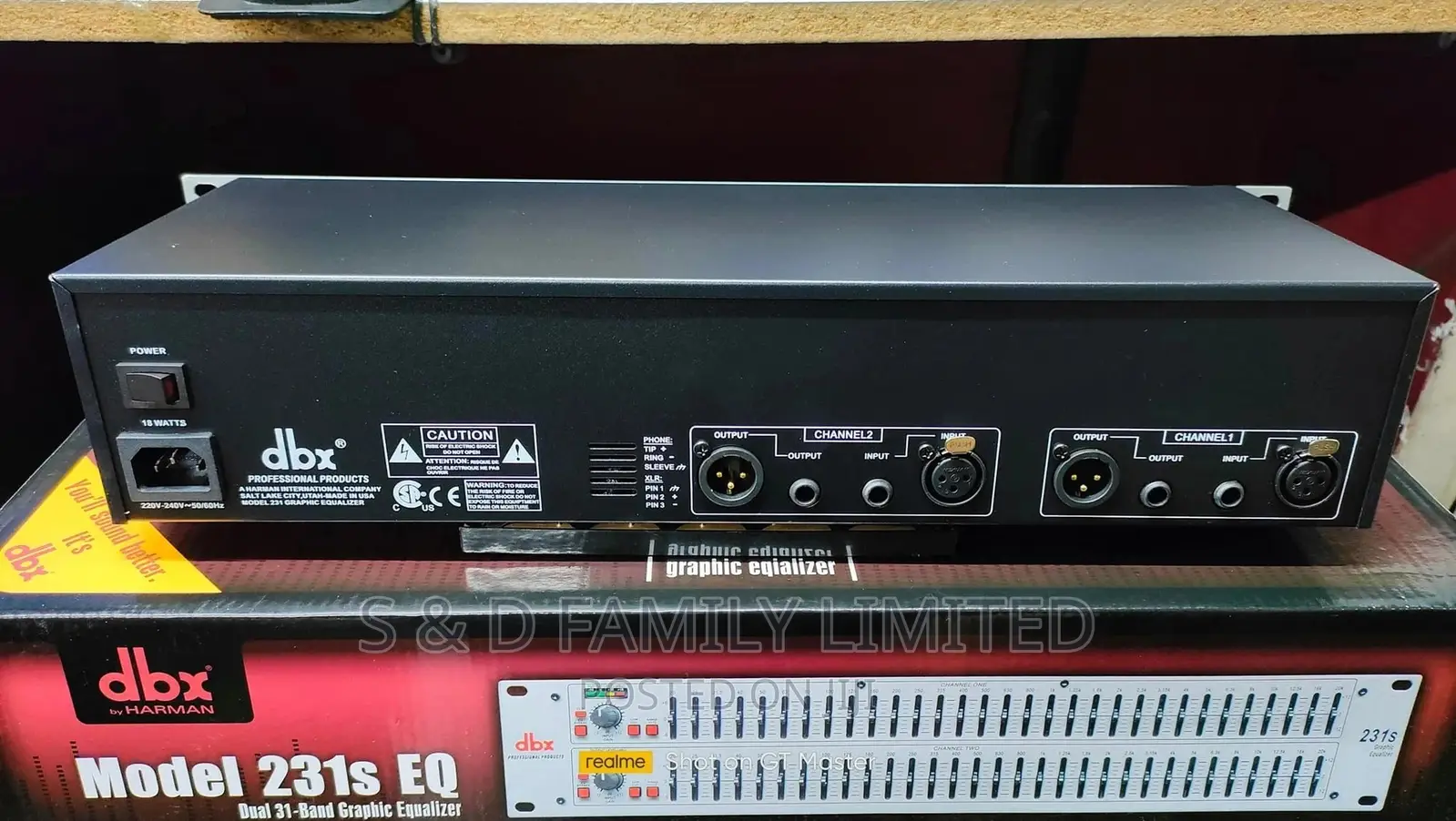 Dbx 231s Equalizer