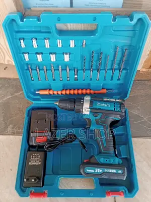 2 Batteries Cordless Drill
