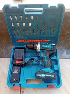 2 Batteries Cordless Drill