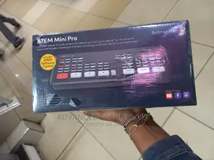Atem Mini Pro Black Magic Design.