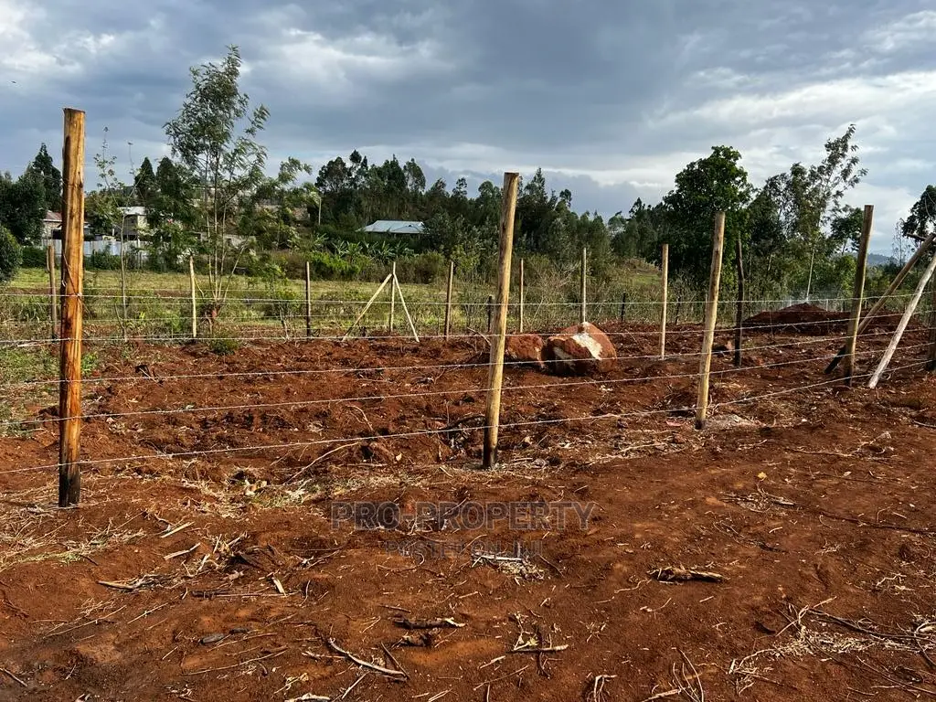 Prime Fenced Residential Plot for Sale in Kikuyu, Kamangu.