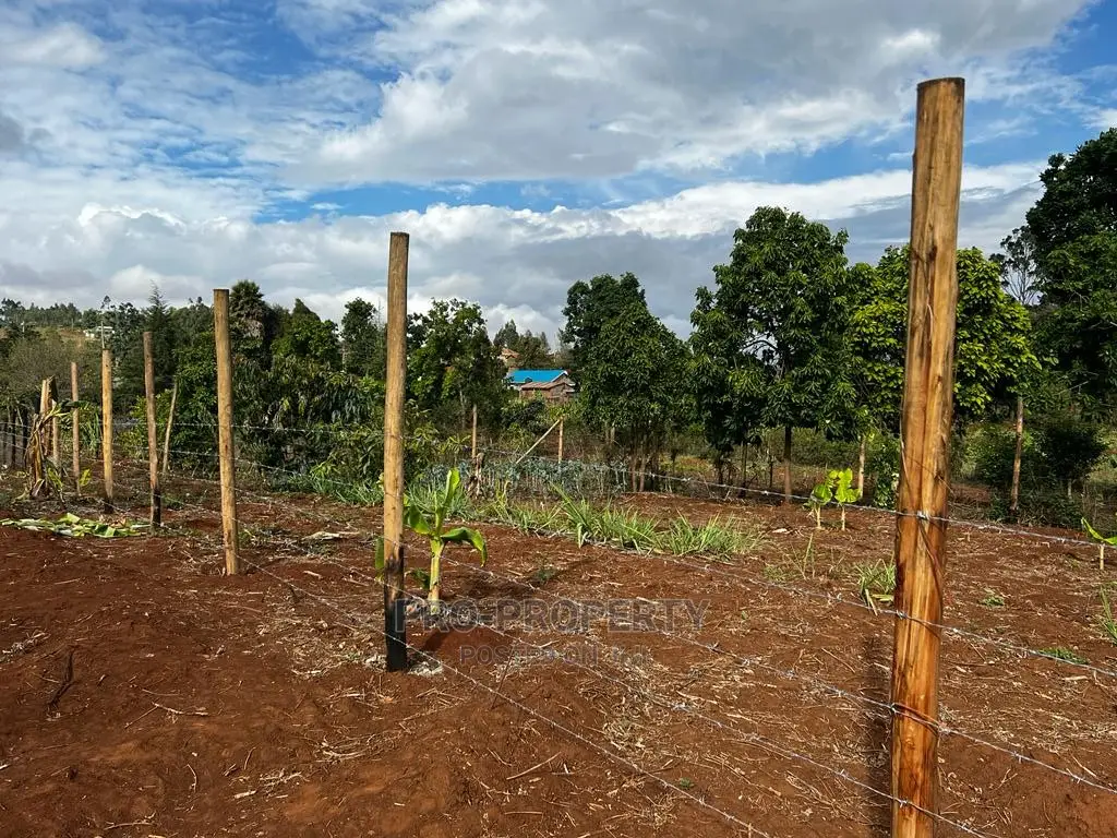 Prime Fenced Residential Plot for Sale in Kikuyu, Kamangu.