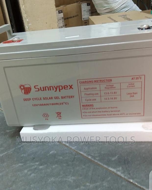 Sunnypex Solar Battery 100AH Deep Cycle