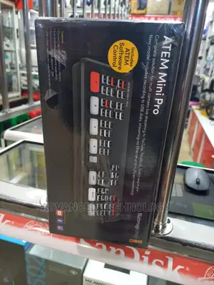 Atem Mini Pro Black Magic Design.