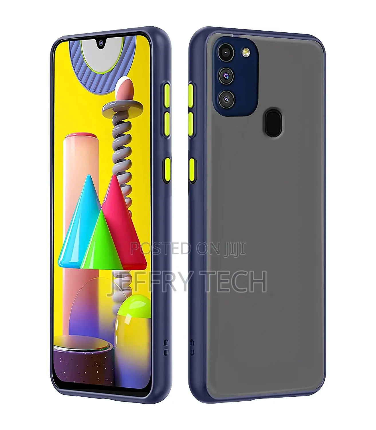 Samsung Galaxy M21/ M30S Smoke Cover Protective Shockproof