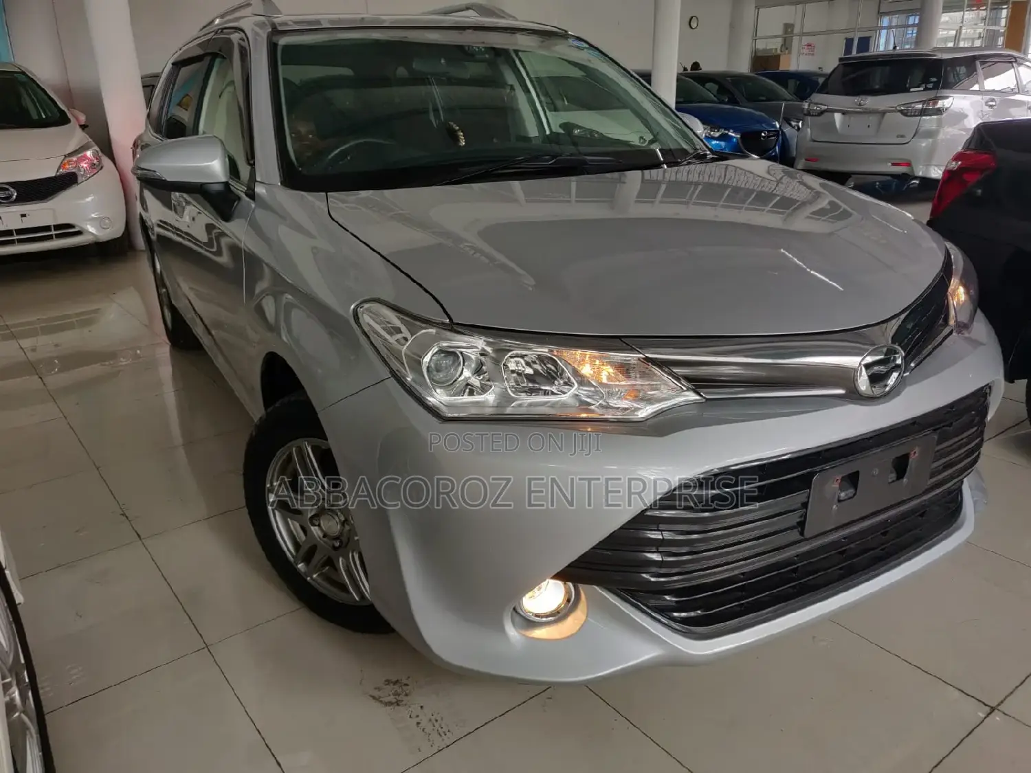 Toyota Corolla Fielder 2015 Silver