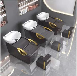 Black Gold Arm Rest Shampoo Unit - thumbnail 2