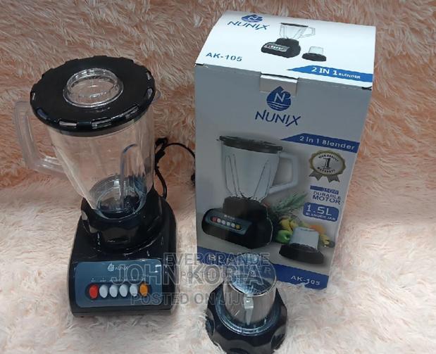 Blender 2 in 1 With Grinder;