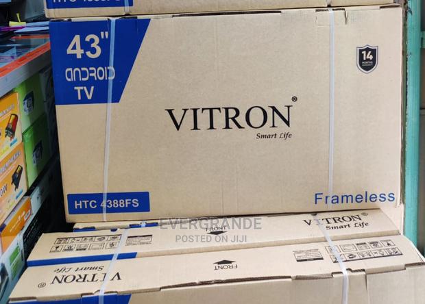 Vitron43 Inches Smart Android Frameless Tv . - main view