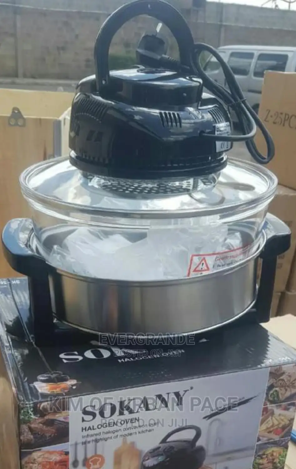 Halogen Oven Cooker.;
