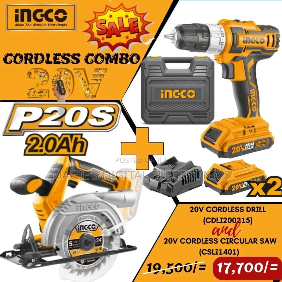 Cordless Combo Circular Saw and Drill
