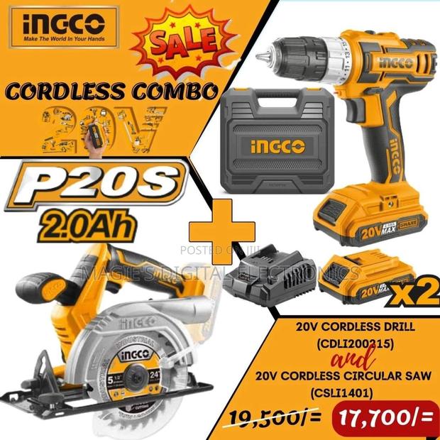 Cordless Combo Circular Saw and Drill