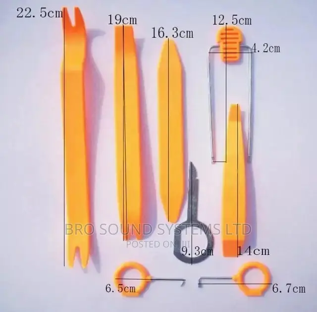 12pcs Removal KIT for Car Radio, Trim, Dashboard, Door Panel