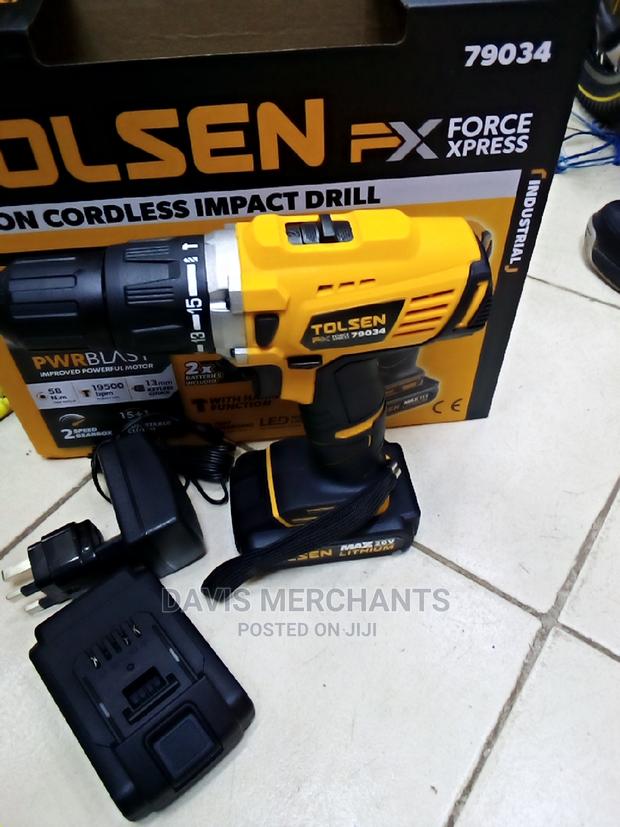 Tolsen Cordless Impact Drill - main view