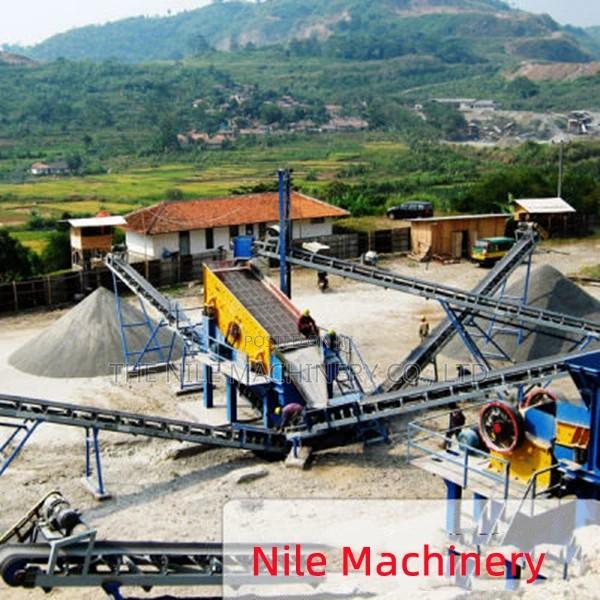 Granite Rock Stone Mobile Crushing Plant