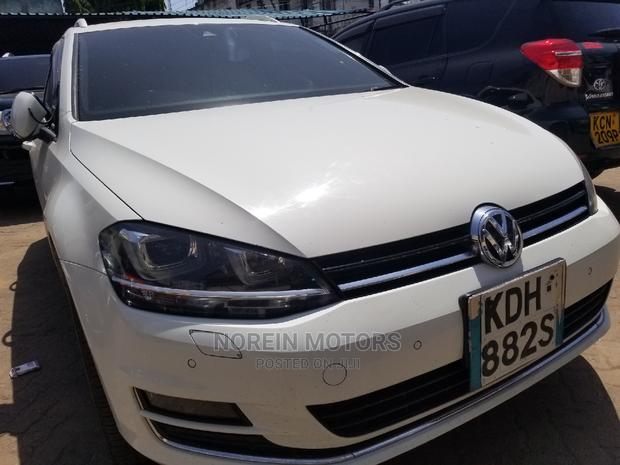 Volkswagen Golf 2014 White - thumbnail 3