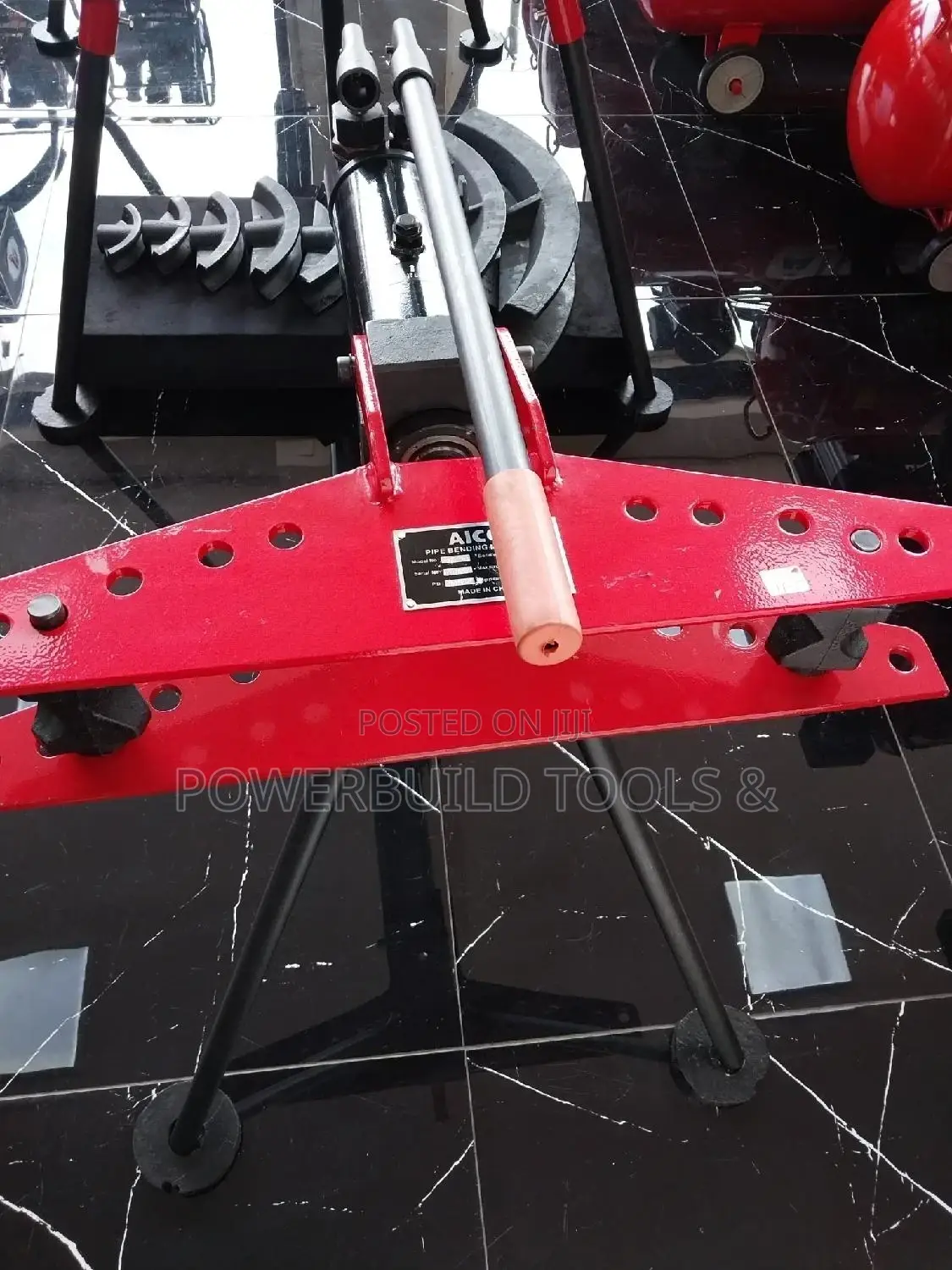 1/2" to 2" Pipe Bender